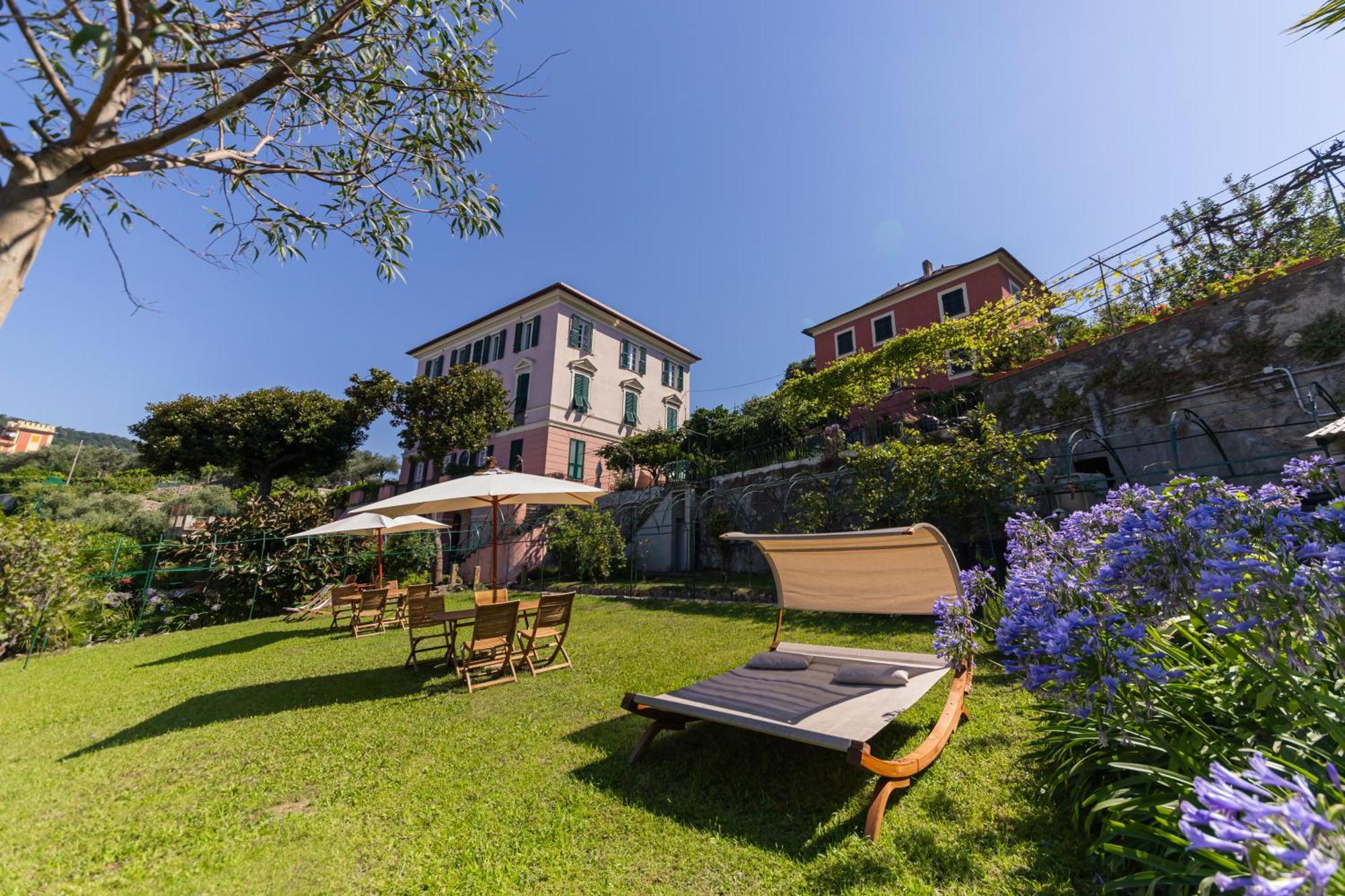 Villa Baia Dei Frati Recco Exteriör bild