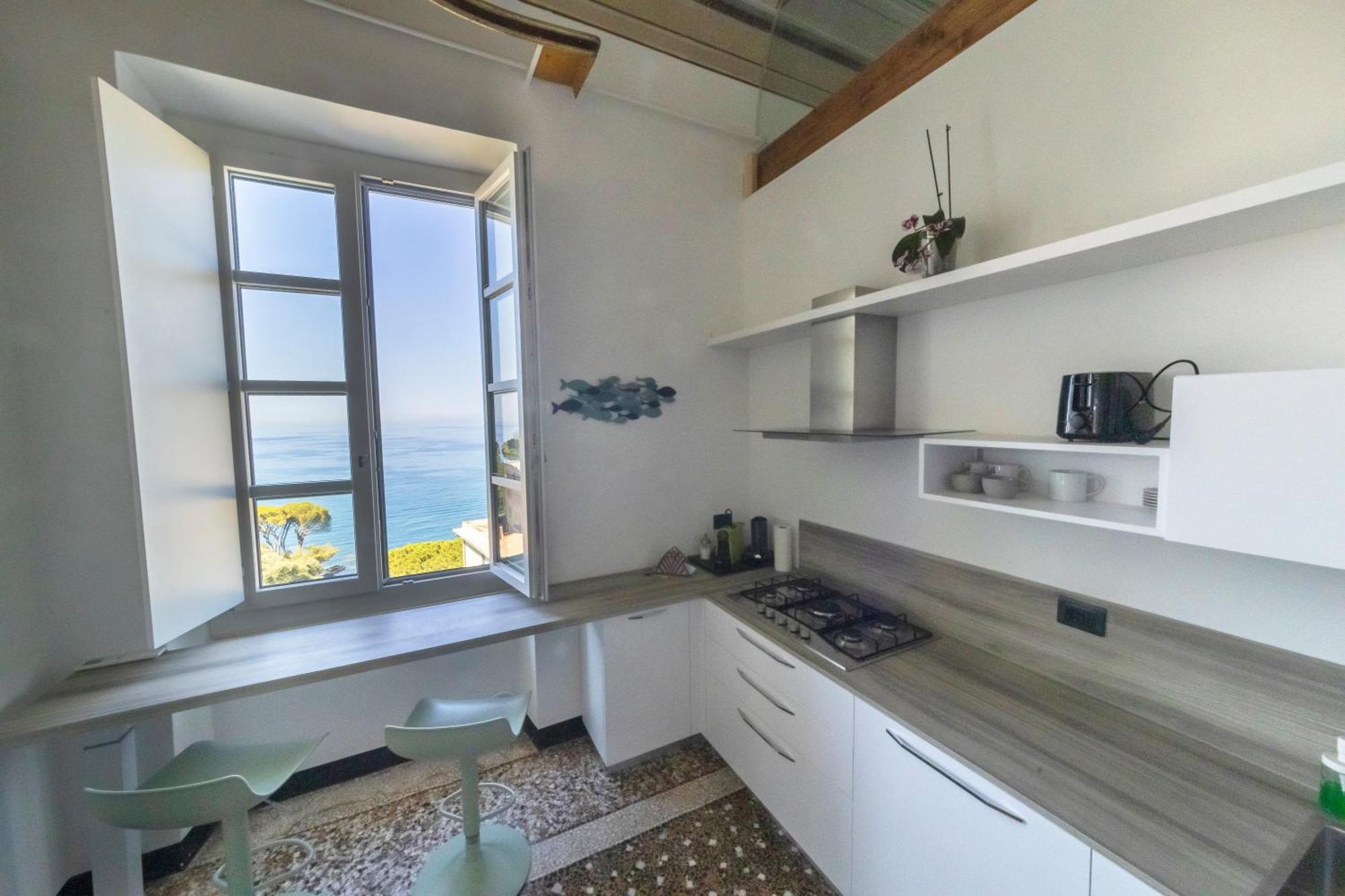 Villa Baia Dei Frati Recco Exteriör bild
